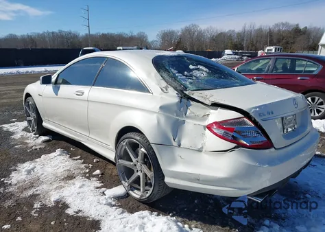 2010 Mercedes-Benz Cl 63 Amg z USA, uszkodzony, nr VIN WDDEJ7HBXAA024891